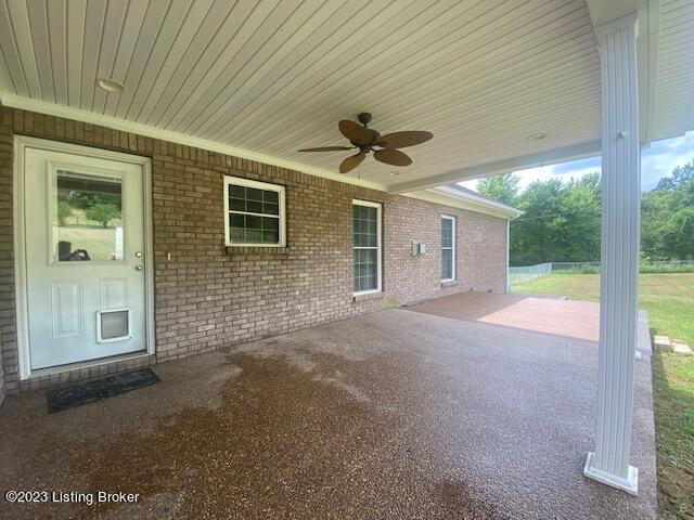 466 Tom Greer Road Bardstown, KY 40004 - Photo 48 of 56 Covered rear patio area