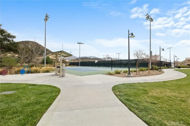 an aerial view of multiple houses