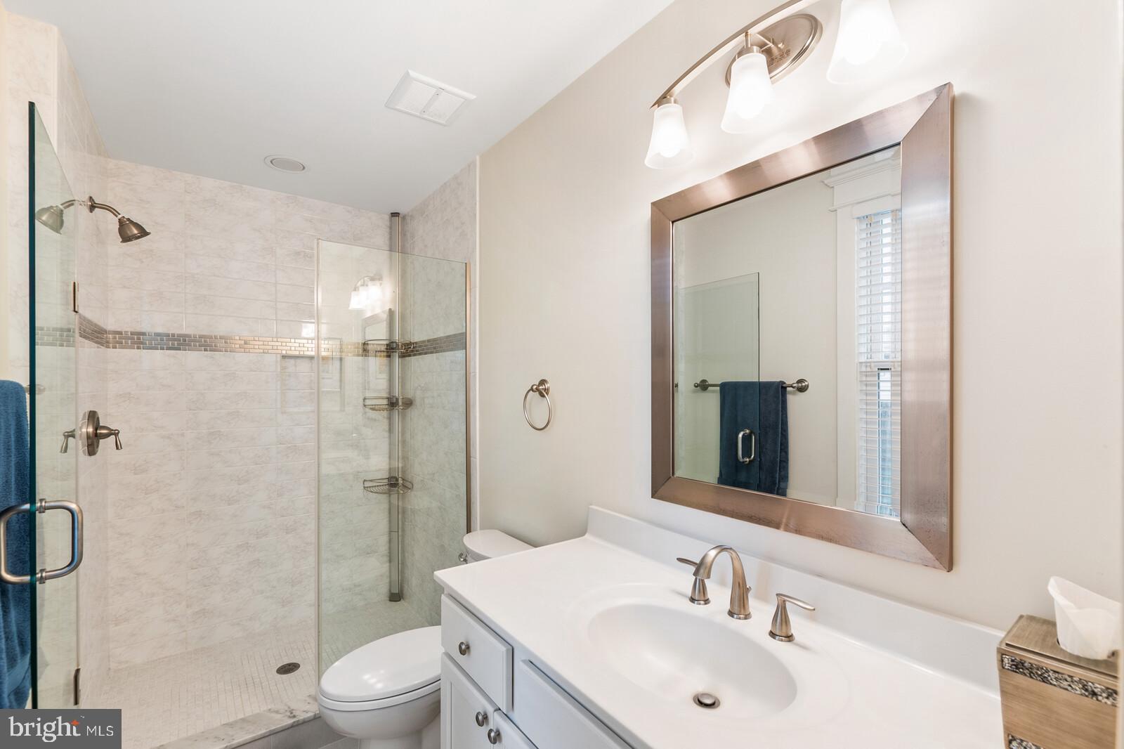 23 East Braddock Road Alexandria, VA 22301 - Photo 23 of 29 a bathroom with a sink a toilet and shower