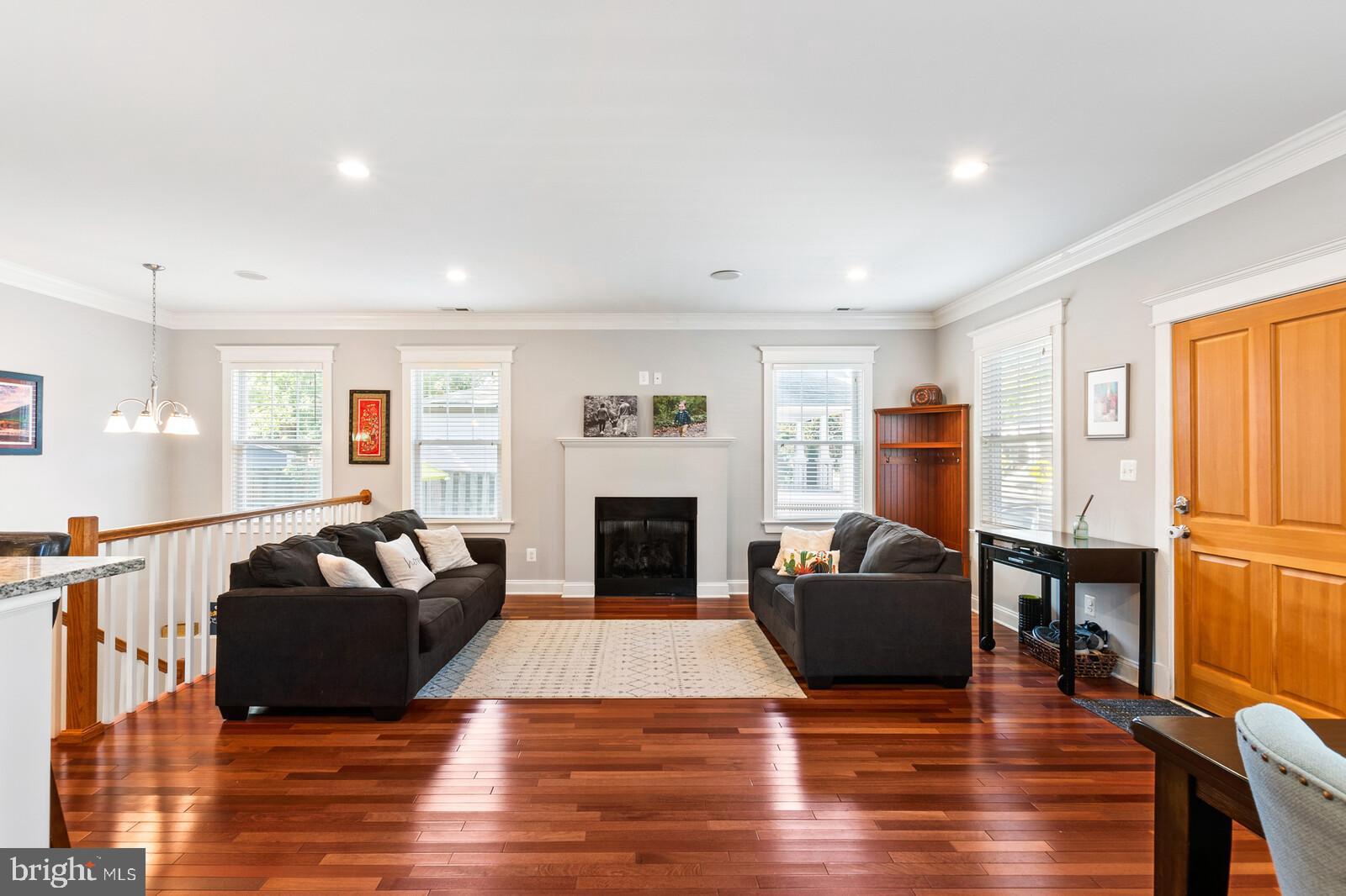 23 East Braddock Road Alexandria, VA 22301 - Photo 6 of 29 a living room with furniture and a fireplace