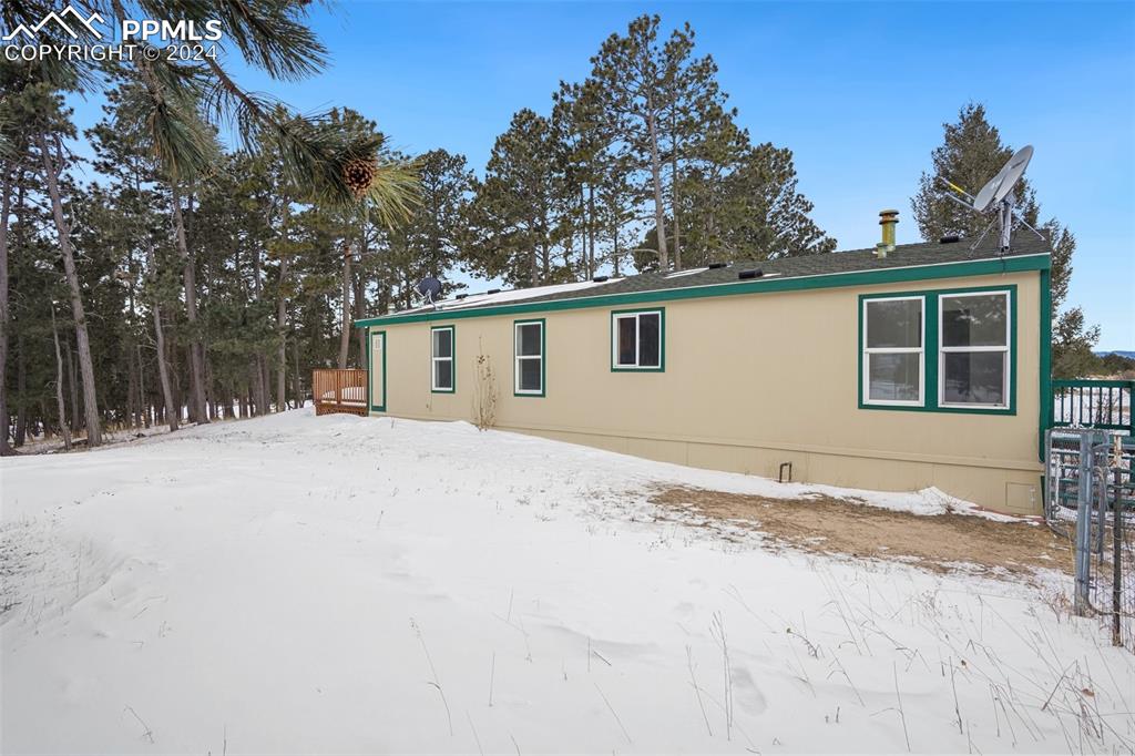 16625 Roller Coaster Road Colorado Springs, CO 80921 - Photo 43 of 44 a house with trees in the background
