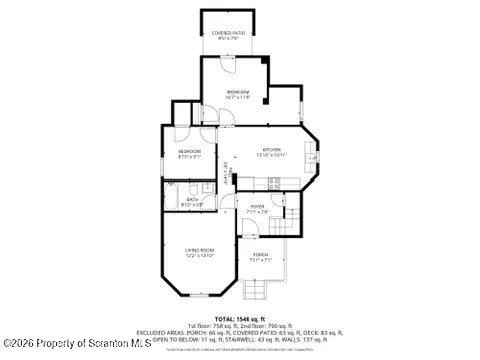 a picture of a bench in a white house