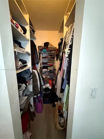 a room with storage and utility