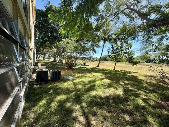 a view of a lake with outdoor space