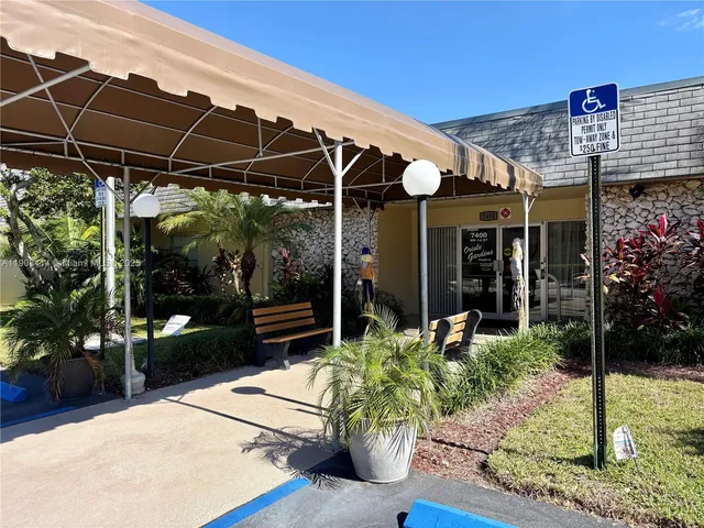 a view of a hardwood & door