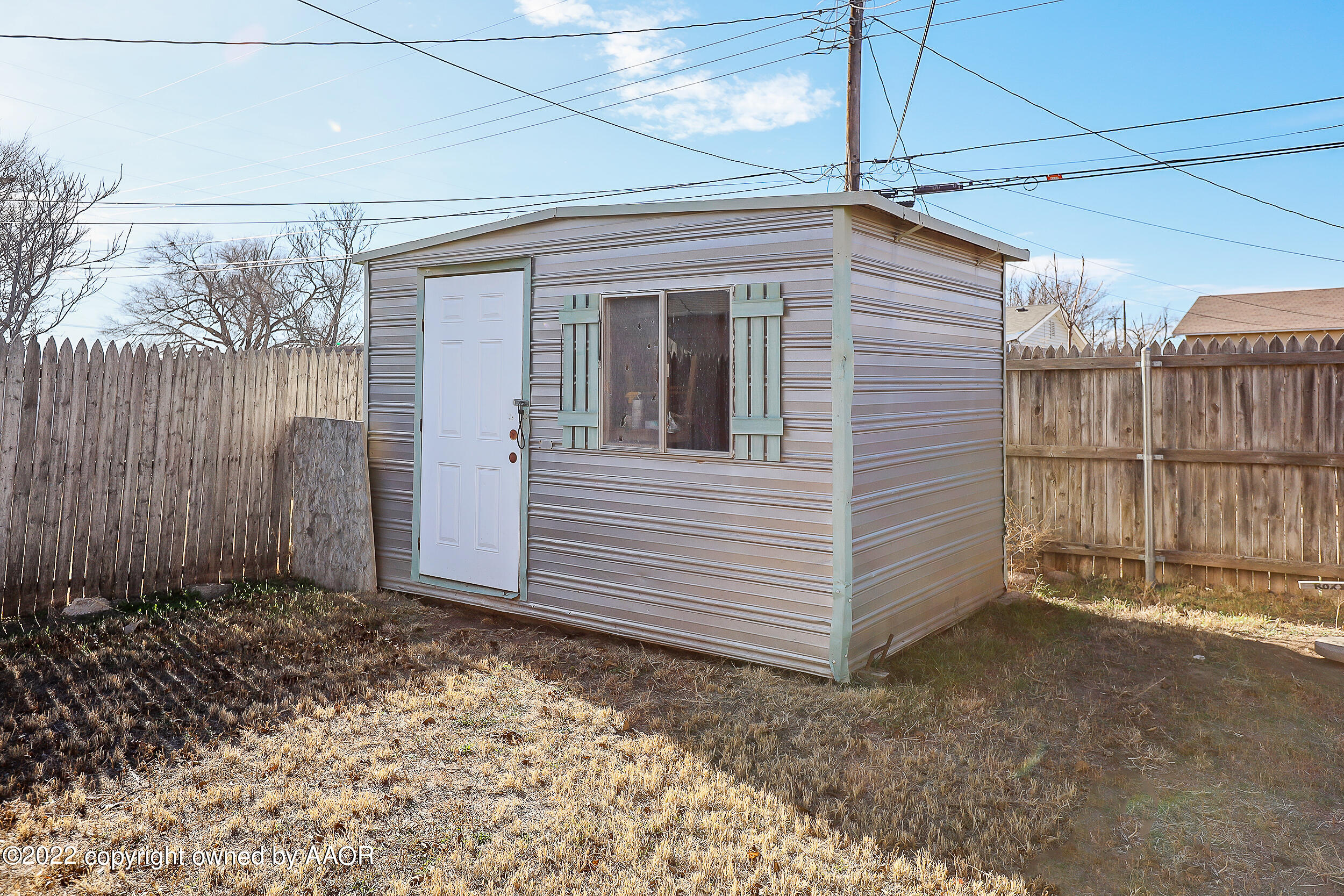 5228 South Travis Street Amarillo, TX 79110 - Photo 16 of 19 Storage Building (1)