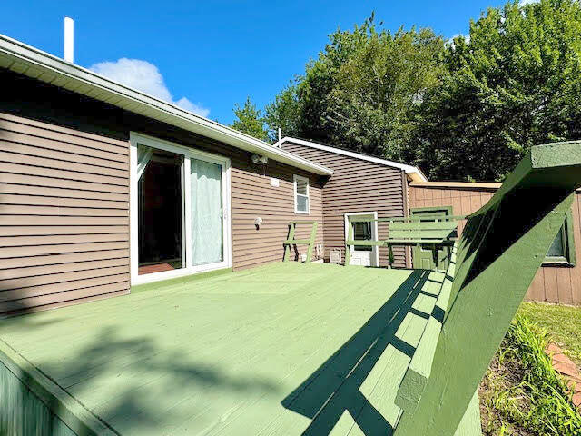 309 Smithfield Road Oakland, ME 04963 - Photo 8 of 44 Deck overlooking back yard