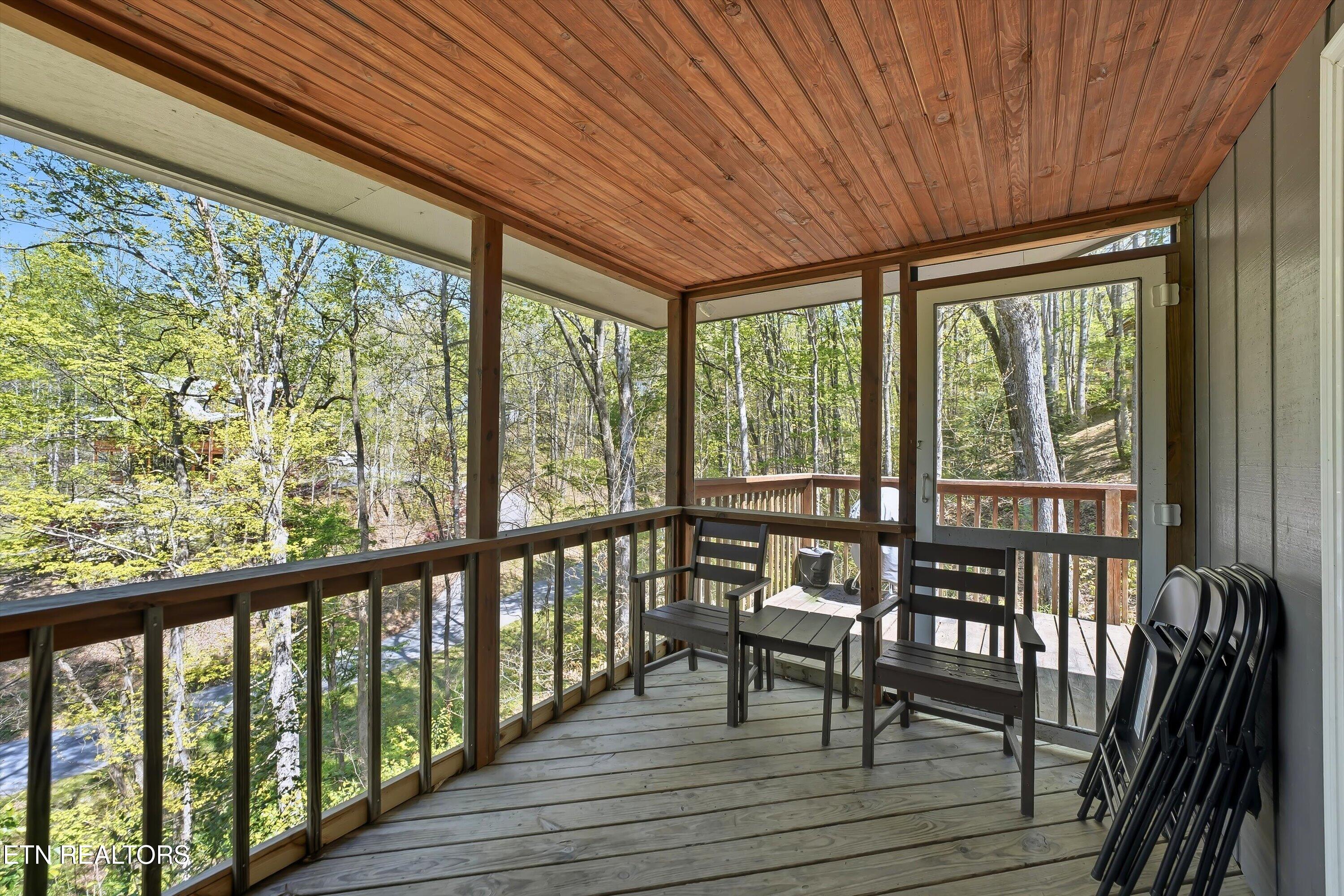 2106 Hickory Manor Road Sevierville, TN 37862 - Photo 18 of 40 Screened Porch