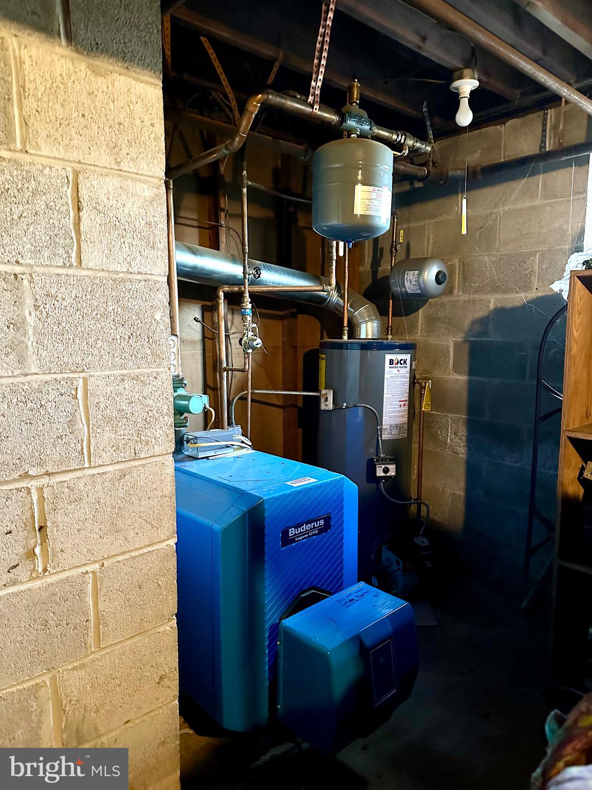 4405 Meadowcliff Road Glen Arm, MD 21057 - Photo 39 of 54 boiler and hot water heater
