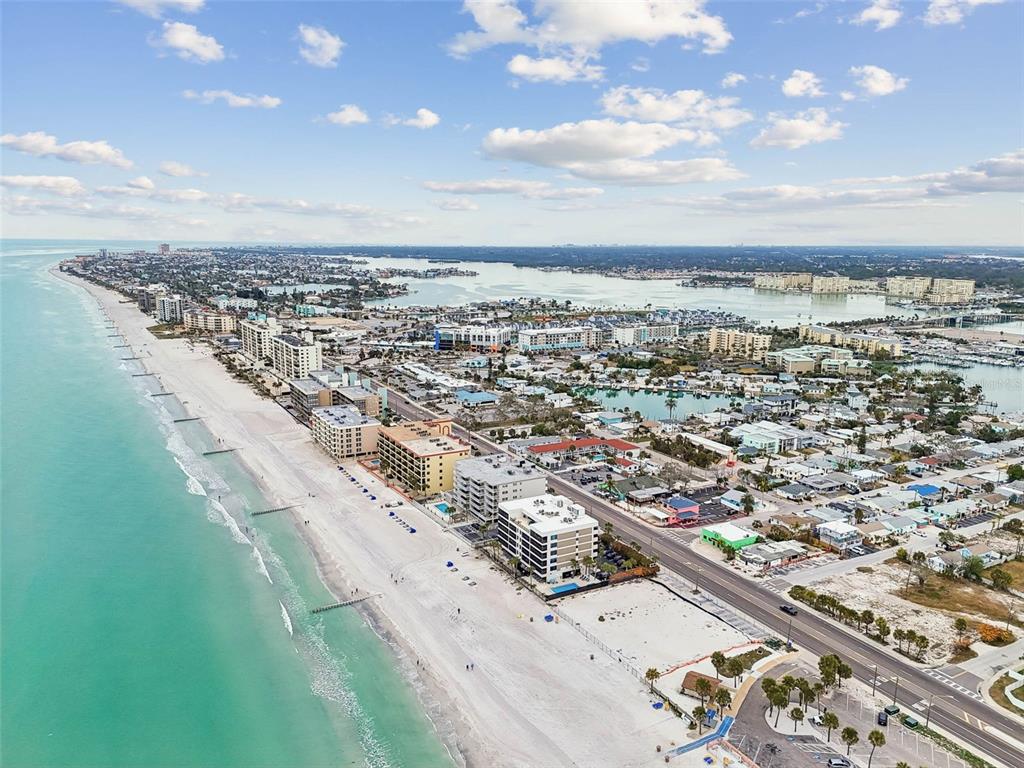 14600 Gulf Boulevard, Unit 102 Madeira Beach, FL 33708 - Photo 37 of 46 an aerial view of a city