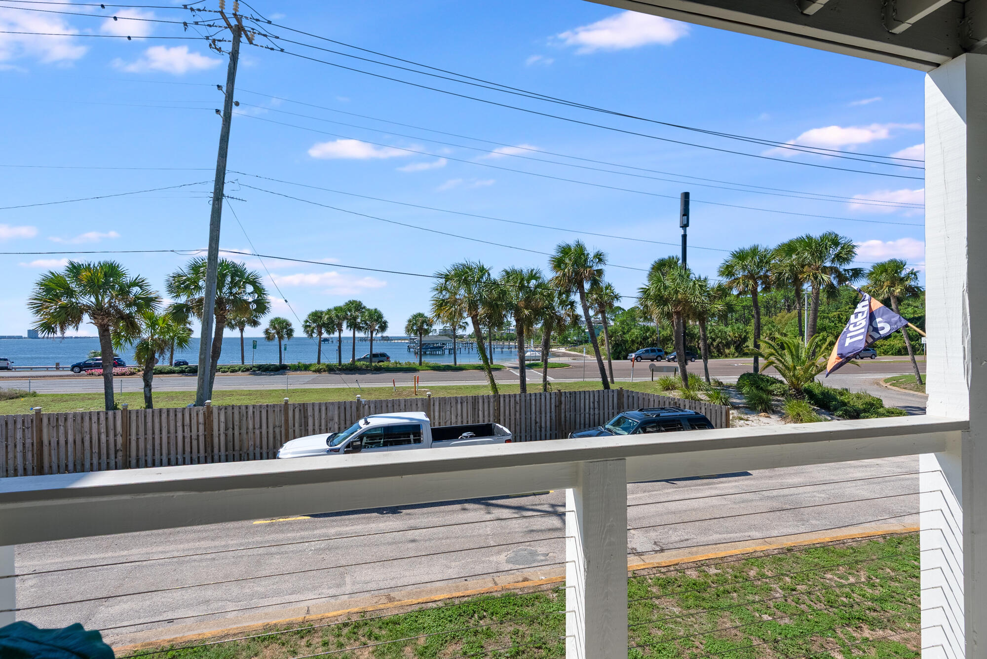 200 Pensacola Beach Road, Unit D2 Gulf Breeze, FL 32561 - Photo 10 of 38 a view of a swimming pool with a patio