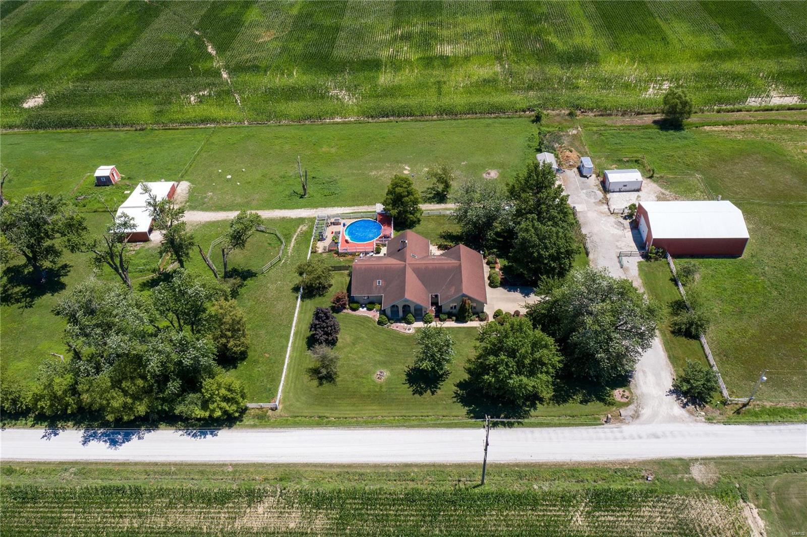 11312 Little Prairie Road Breese, IL 62230 - Photo 1 of 71