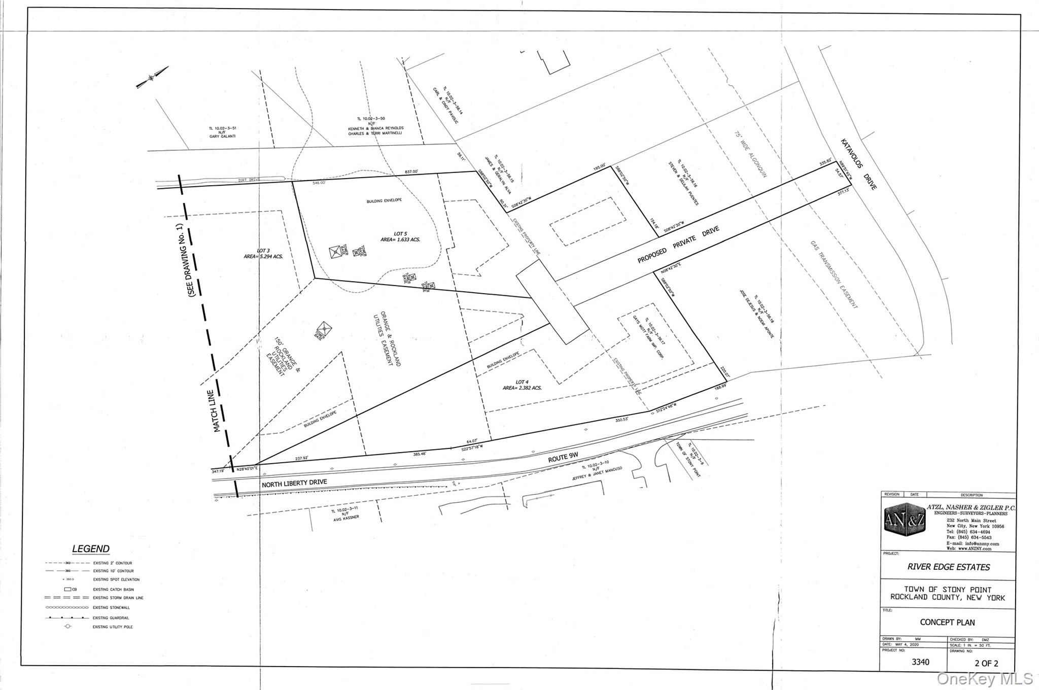 160 Mott Farm Road Stony Point, NY 10986 - Photo 2 of 4 Parcel map