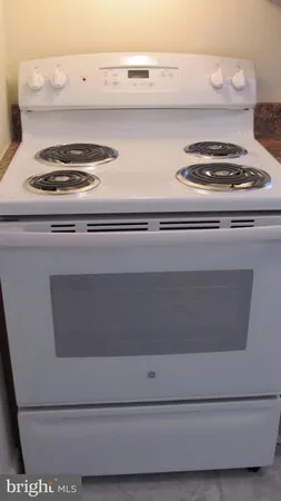 a close view of stove