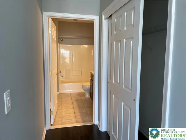 a view of front door