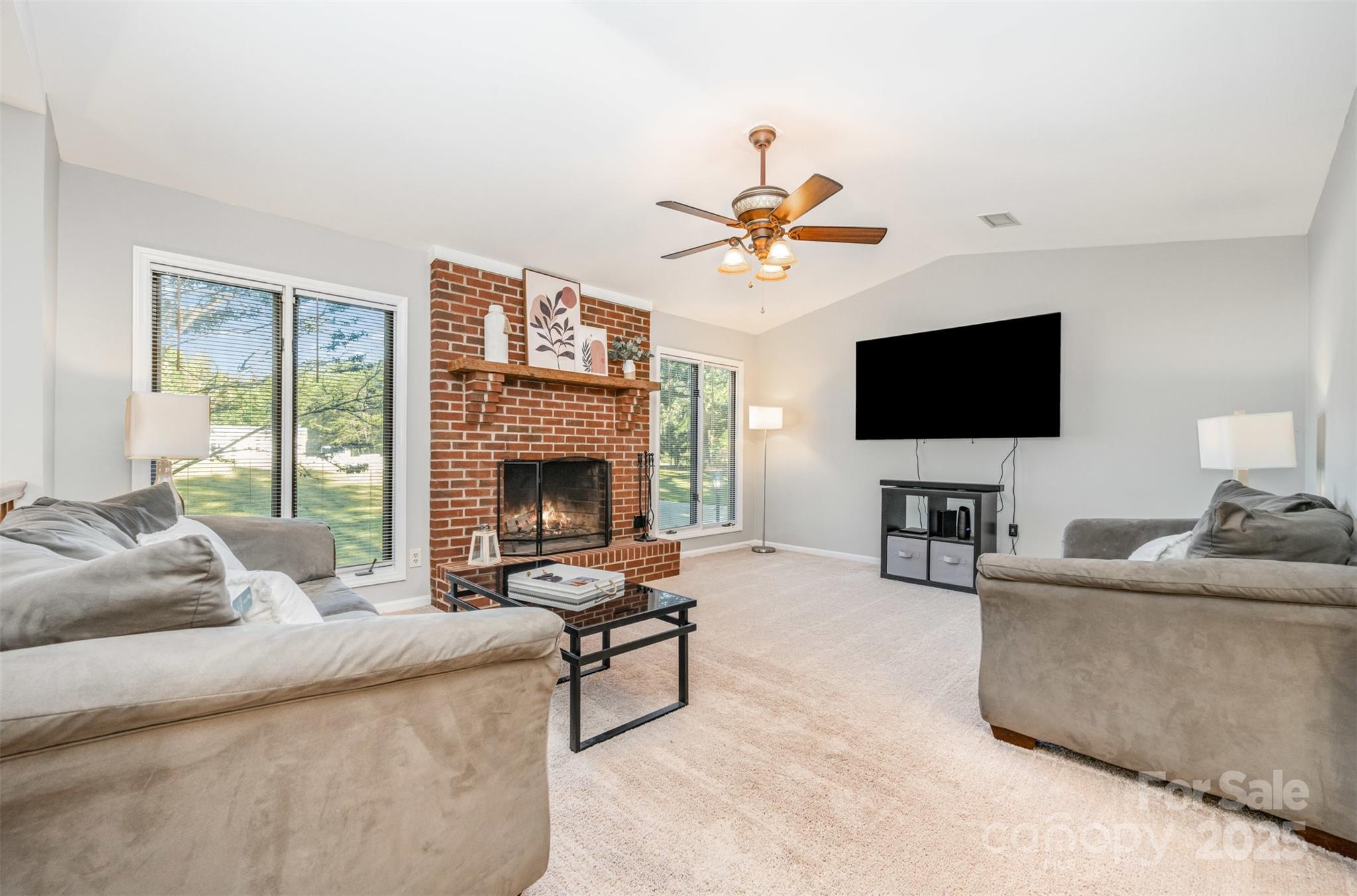 1500 Beth Haven Church Road Denver, NC 28037 - Photo 6 of 35 a living room with furniture and a flat screen tv