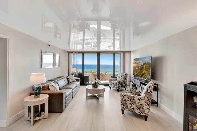 a kitchen with a stove and a microwave