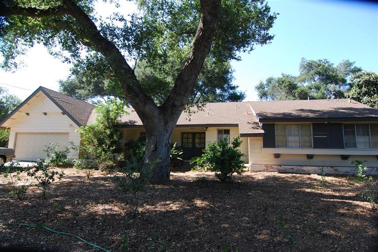 712 Cuyama Road Ojai, CA 93023 - Photo 12 of 21 a view of a house with a yard