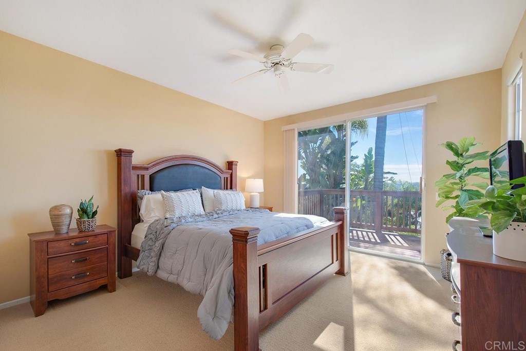 1723 Bluebird Lane Carlsbad, CA 92011 - Photo 18 of 33 a bedroom with a bed and a window