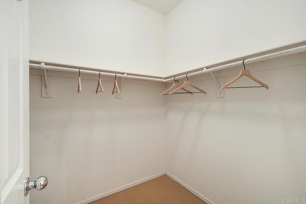 1723 Bluebird Lane Carlsbad, CA 92011 - Photo 23 of 33 a view of an empty walk in closet