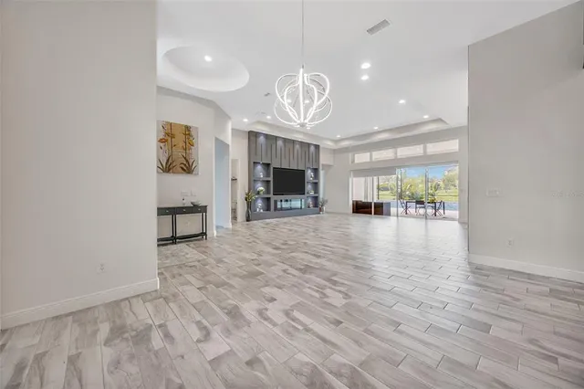 a view of outdoor space with furniture and windows
