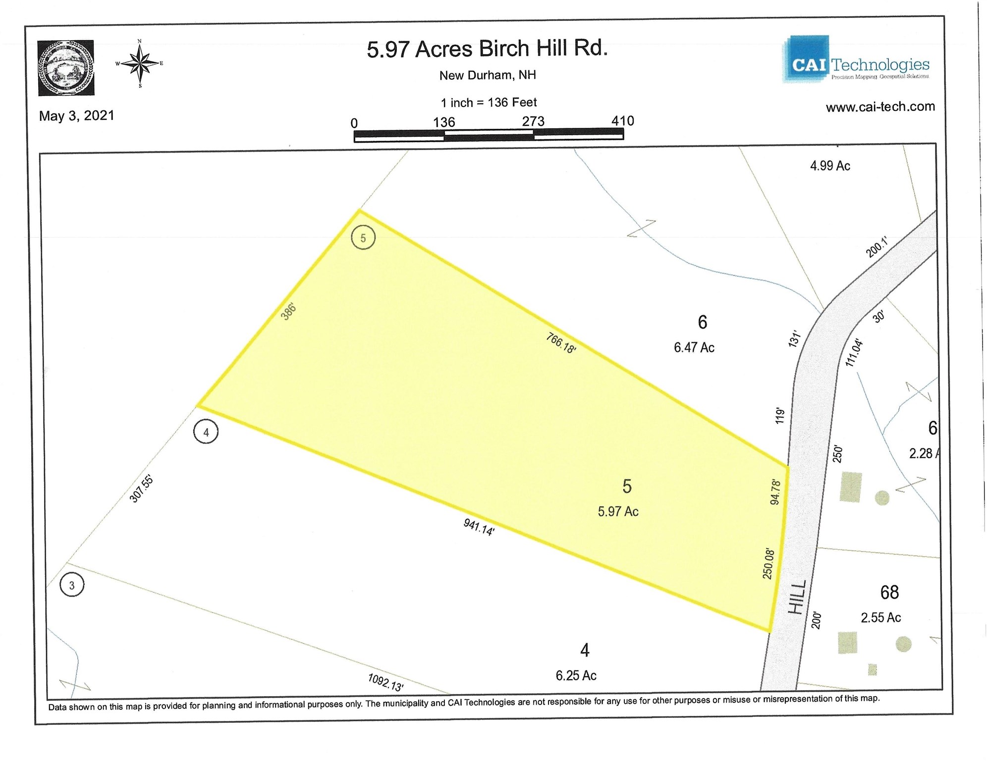 0 Birch Hill Road New Durham, NH 03855 - Photo 1 of 1