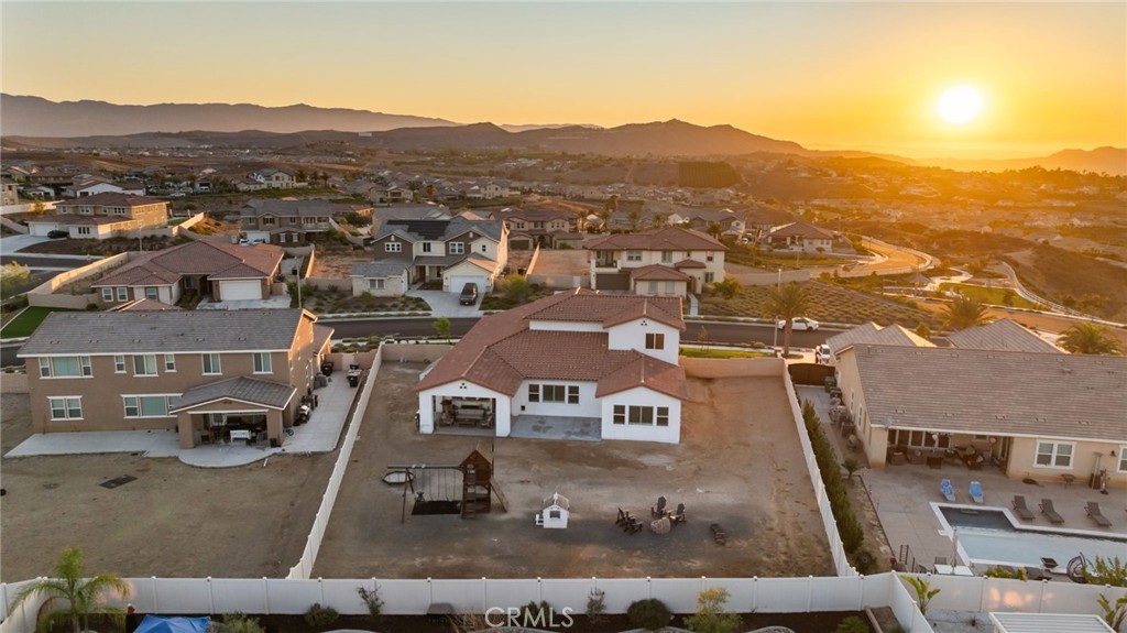 17042 Meteor Way Riverside, CA 92503 - Photo 55 of 75 an aerial view of residential houses and trees