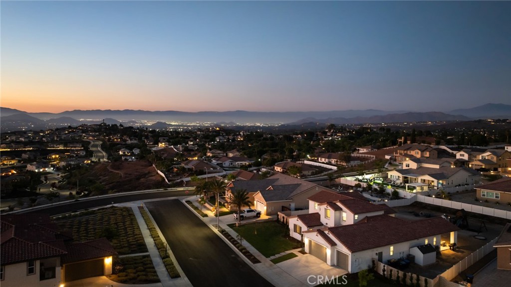17042 Meteor Way Riverside, CA 92503 - Photo 56 of 75 an aerial view of residential houses with city view