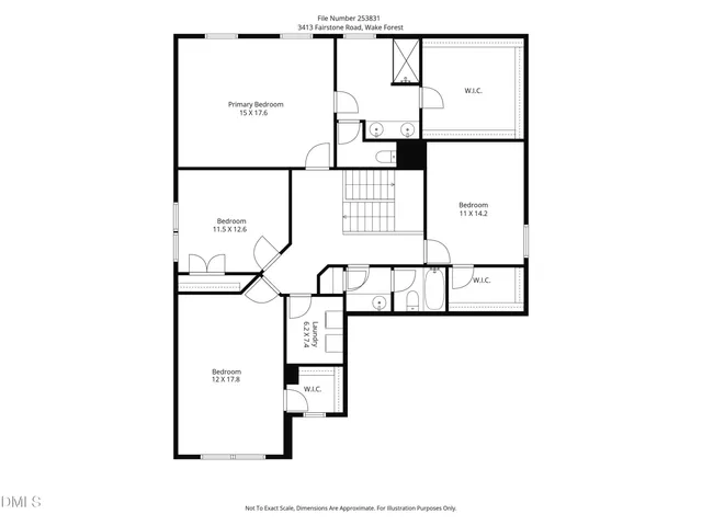 $493,000 | 3413 Fairstone Road, Wake Forest, NC 27587
