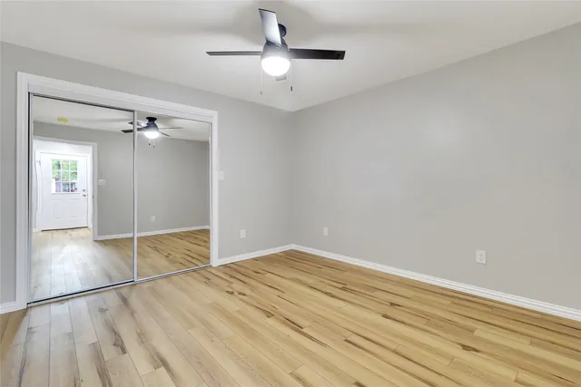 wooden floor in an empty room
