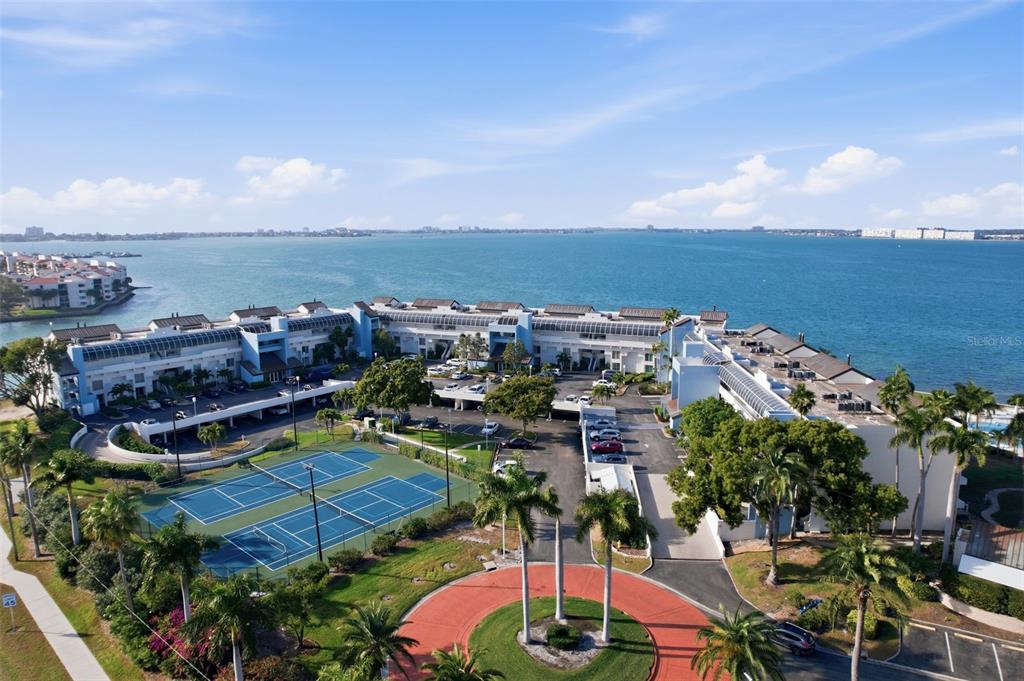 5279 Isla Key Boulevard South, Unit 417 St. Petersburg, FL 33715 - Photo 34 of 40 a picture of city view with lake view and mountain view