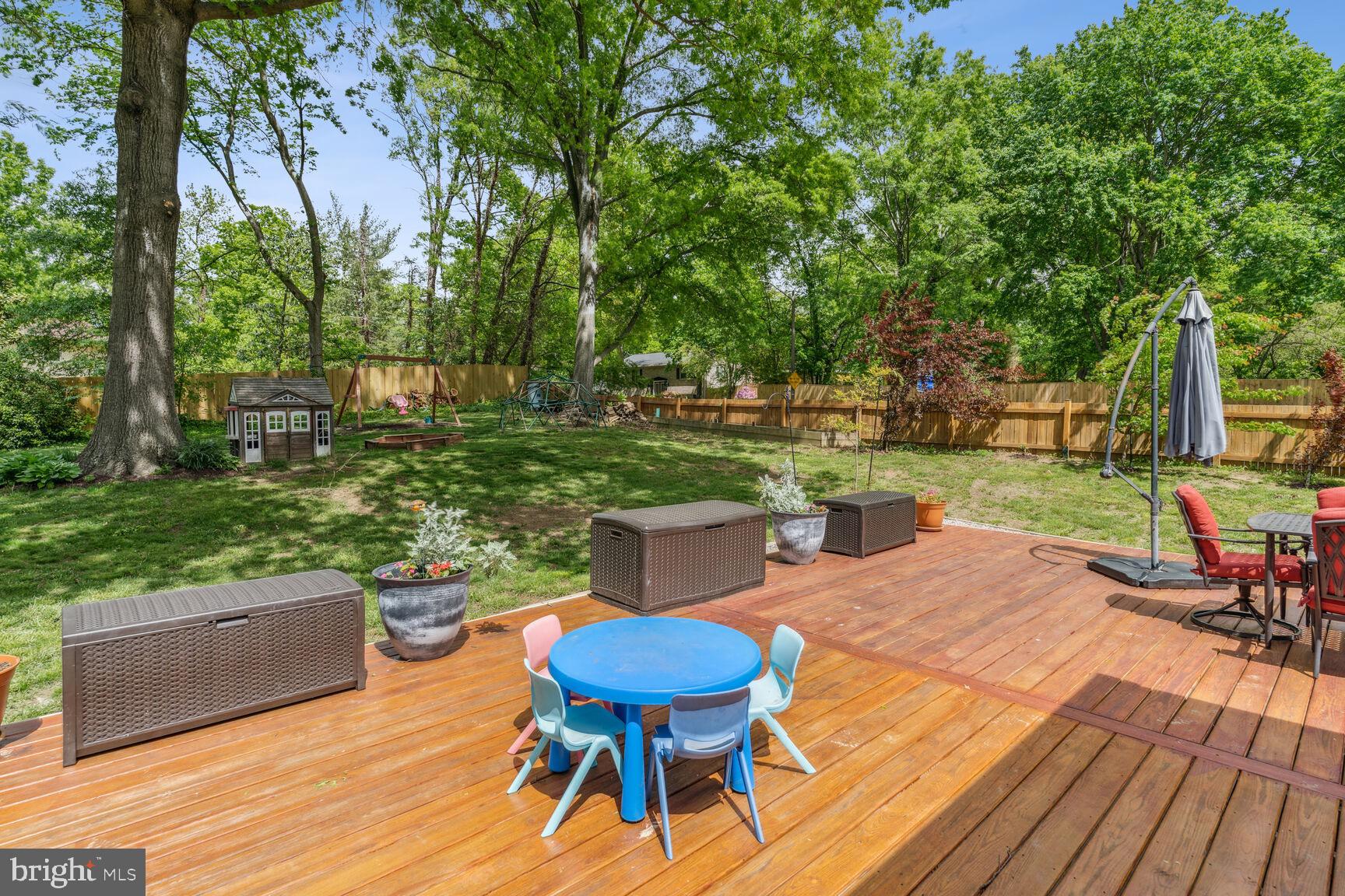 8639 Gateshead Road Alexandria, VA 22309 - Photo 24 of 26 back deck