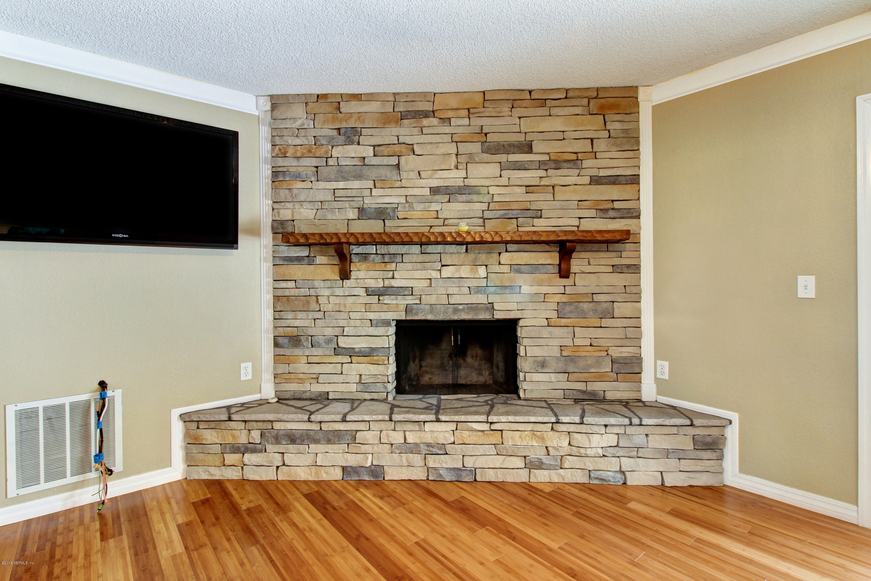 595 Rockingham Road Orange Park, FL 32073 - Photo 15 of 39 Stone Fireplace