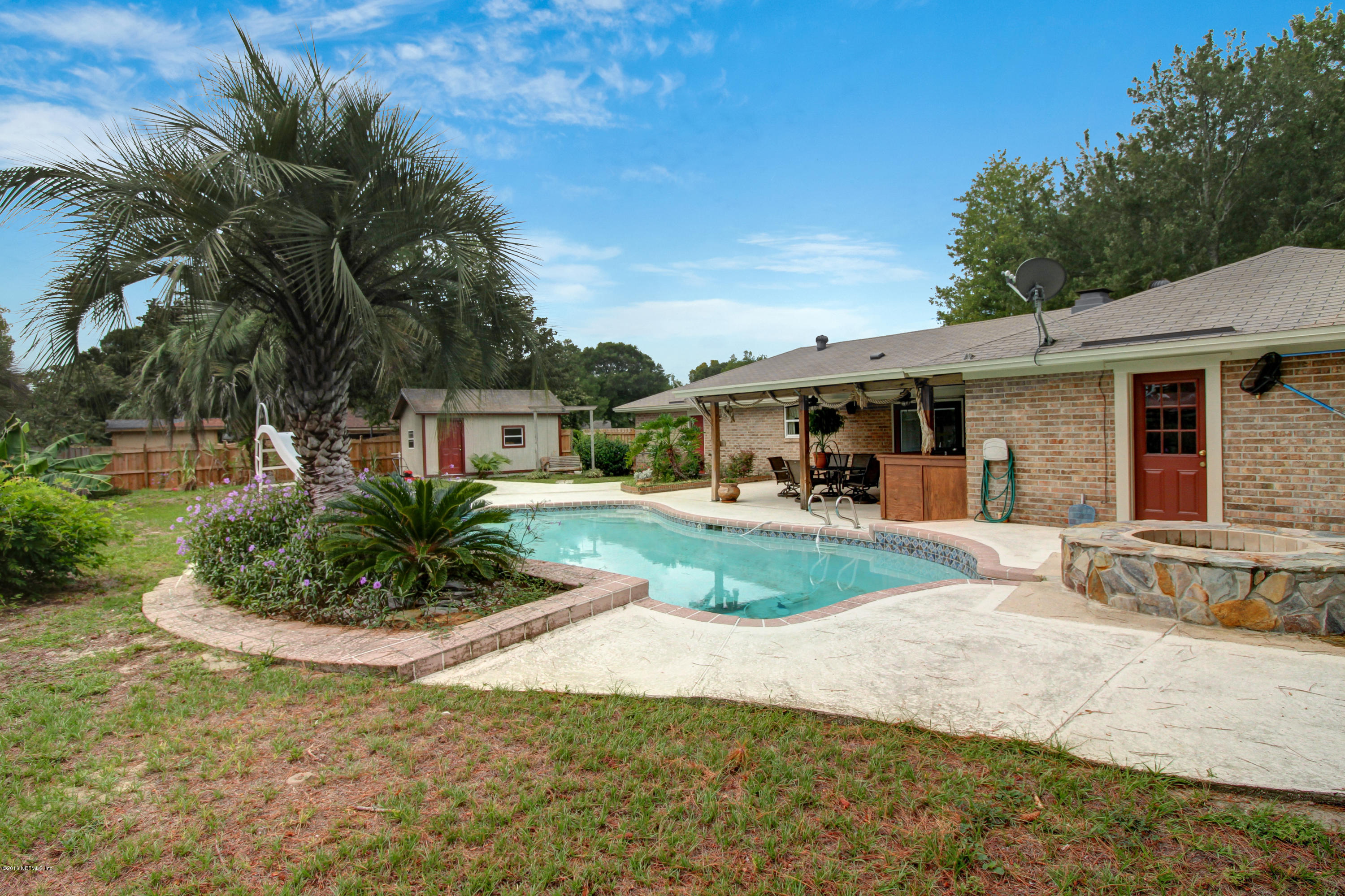 595 Rockingham Road Orange Park, FL 32073 - Photo 34 of 39 Side view of Yard