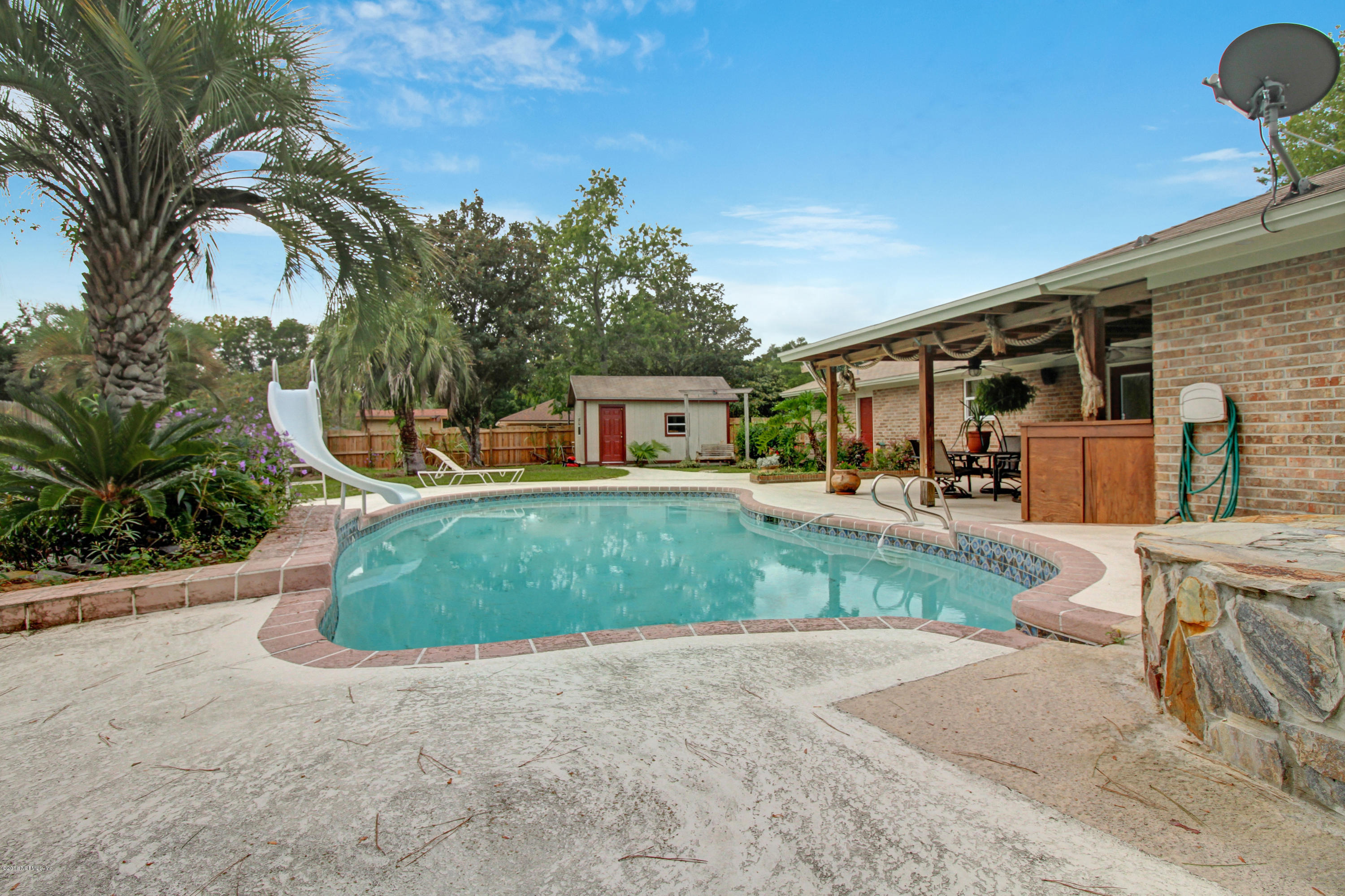595 Rockingham Road Orange Park, FL 32073 - Photo 35 of 39 Pool/ Firepit
