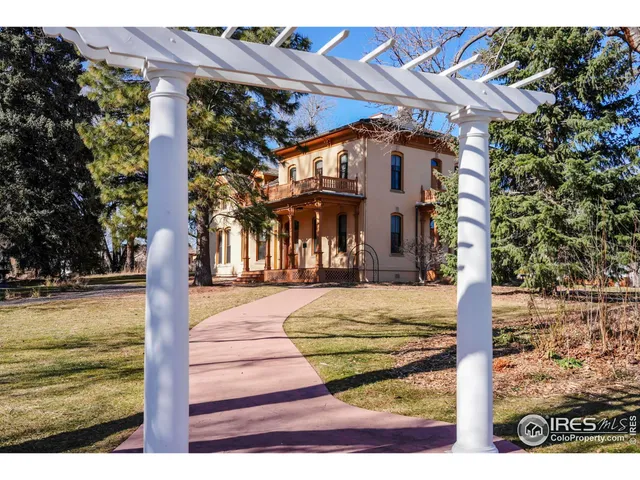 a view of a street with houses