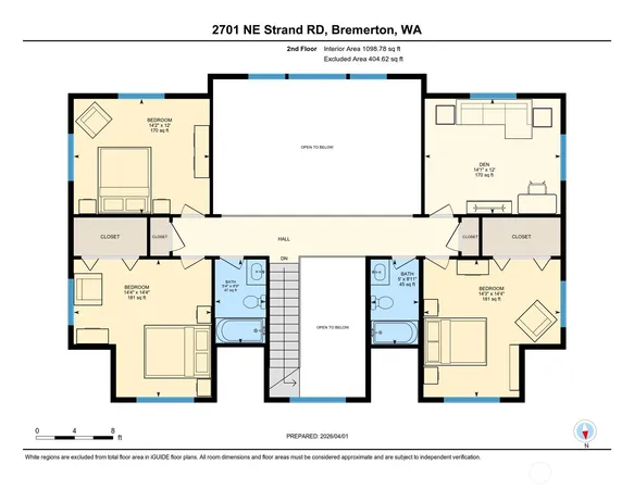 $965,000 | 2701 Northeast Strand Road, Bremerton, WA 98311