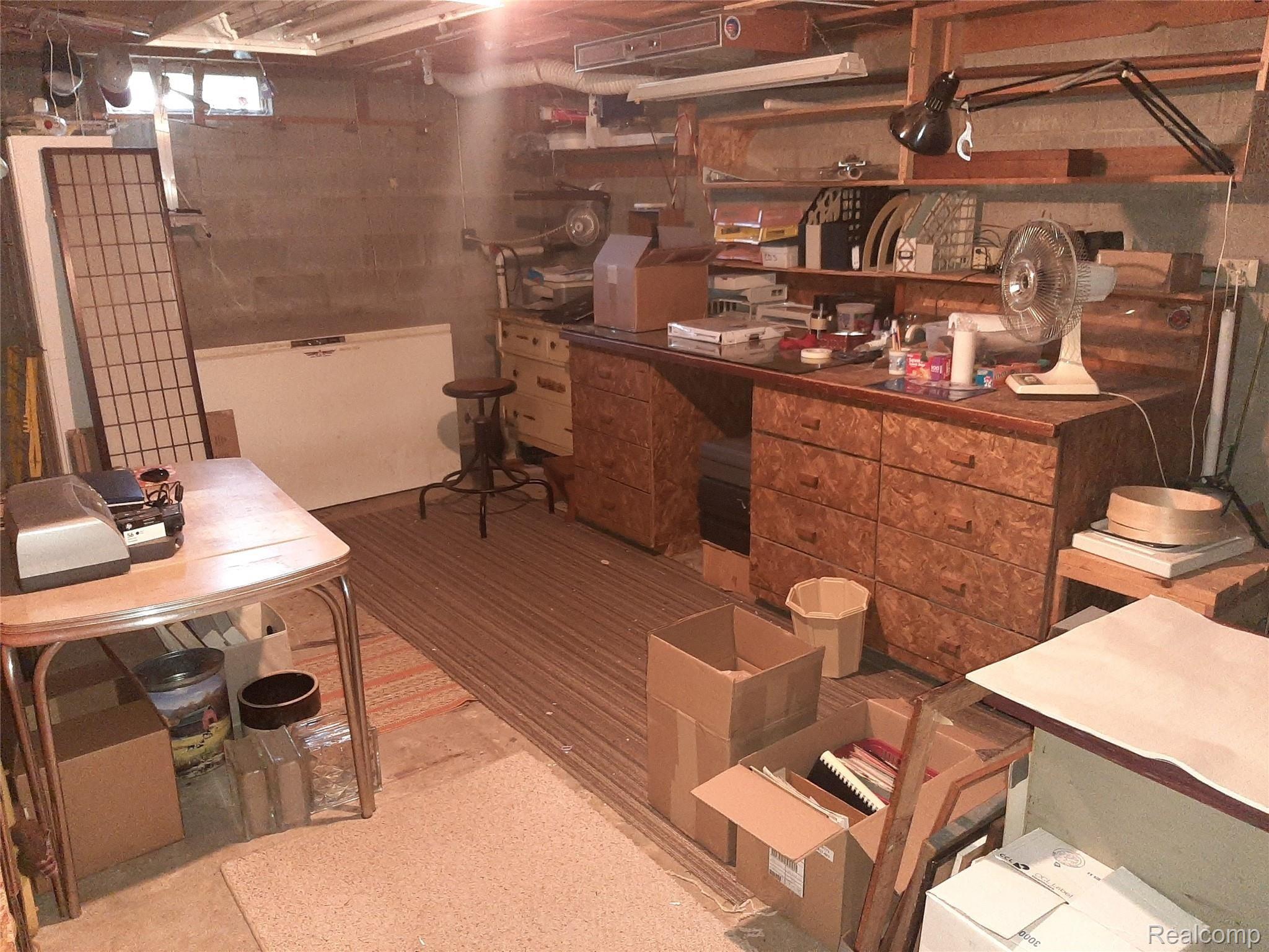 5311 Barnes Road Millington, MI 48746 - Photo 23 of 23 Basement work room