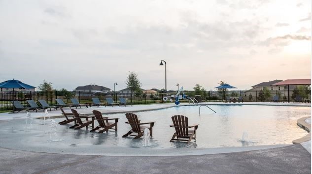 2709 Fortezza Way Round Rock, TX 78665 - Photo 36 of 39 a view of a lake with outdoor seating