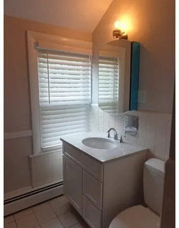 a bathroom with a sink and a toilet