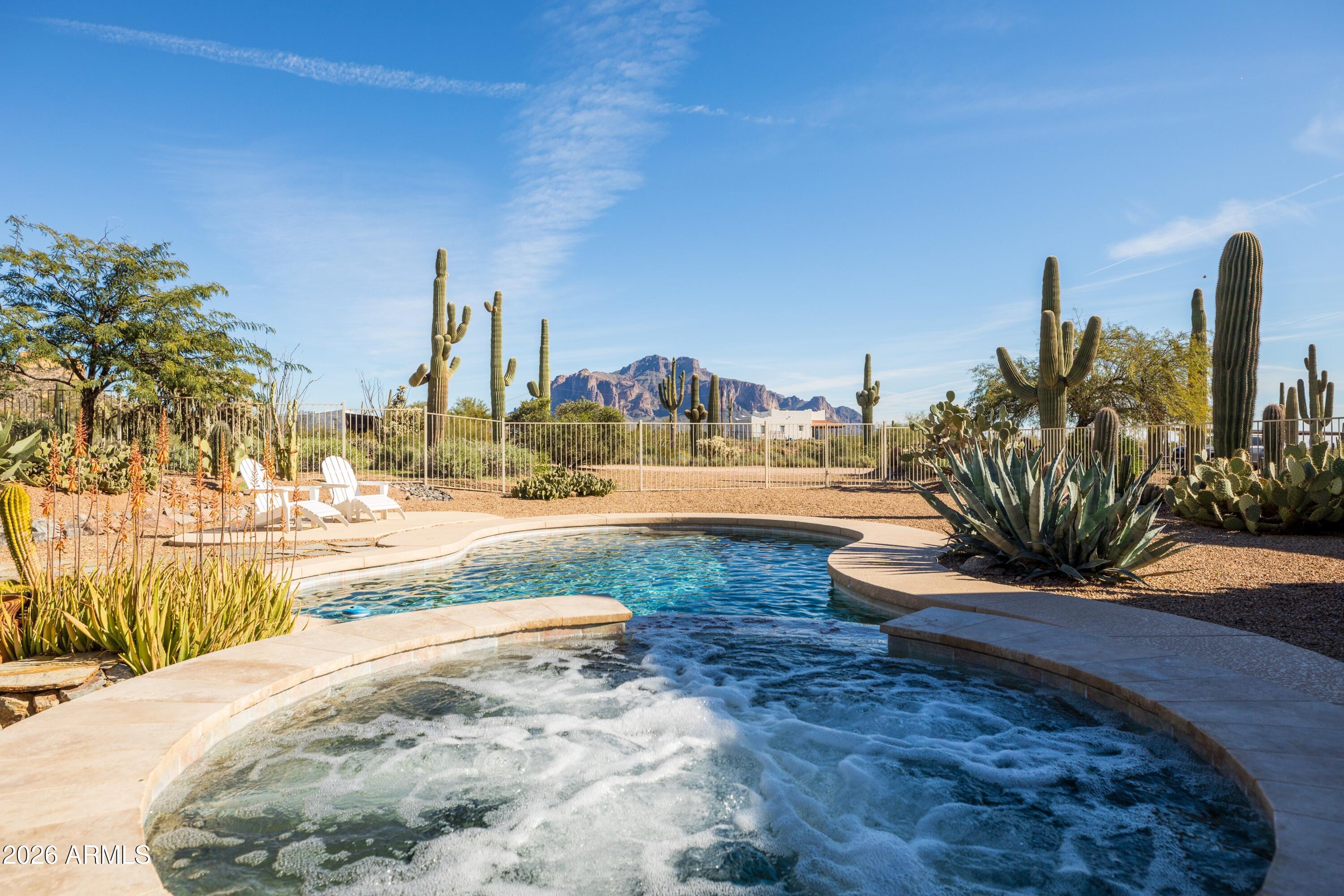 4844 North Gila Road Apache Junction, AZ 85119 - Photo 38 of 69 Sparkling Pool and Spa
