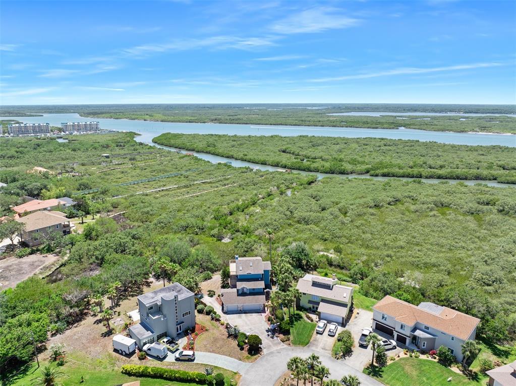 14 Marsh Court Ponce Inlet, FL 32127 - Photo 34 of 64 a view of a lake with an outdoor space