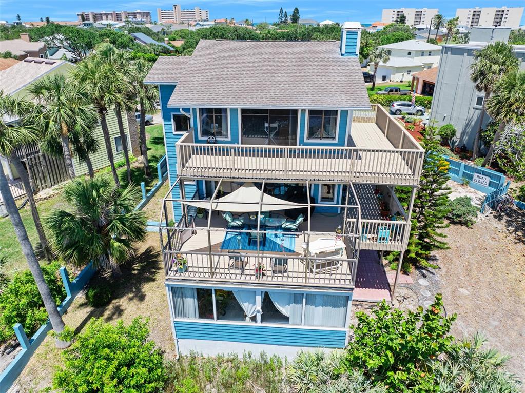 14 Marsh Court Ponce Inlet, FL 32127 - Photo 36 of 68 an aerial view of a house with a garden