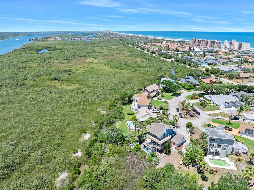 14 Marsh Court Ponce Inlet, FL 32127 - Photo 42 of 68 an aerial view of residential building with outdoor space