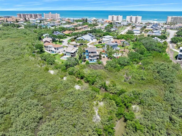 a view of a backyard with a garden
