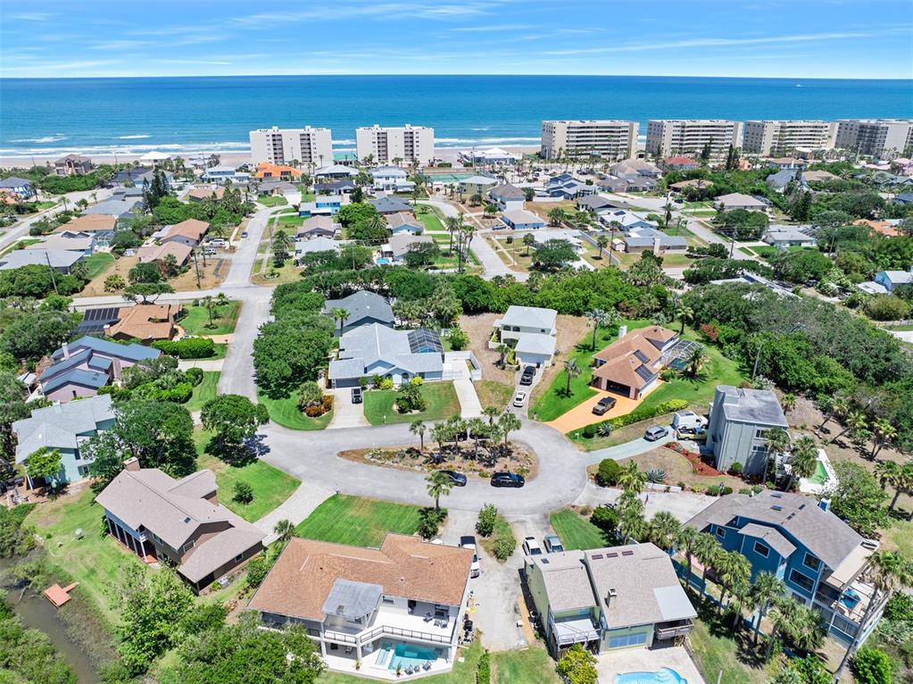 14 Marsh Court Ponce Inlet, FL 32127 - Photo 47 of 68 an aerial view of residential houses with outdoor space