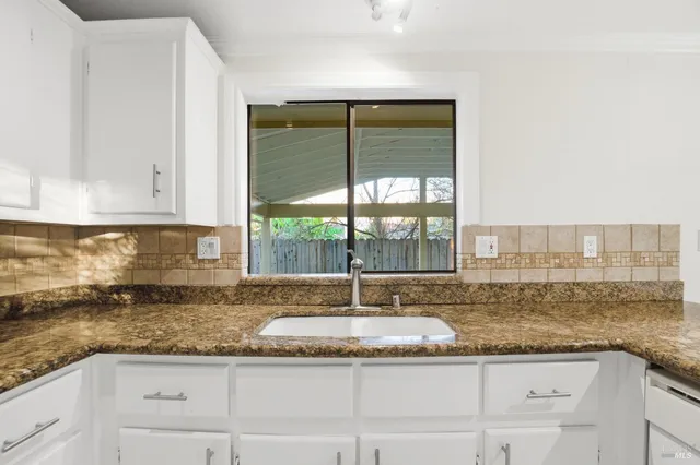 a view of empty room