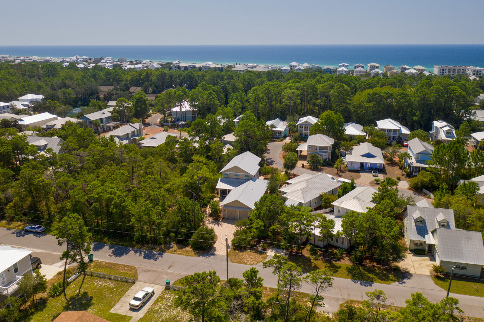 132 Lee Place Santa Rosa Beach, FL 32459 - Photo 42 of 54 Aerial of home from Lee Place