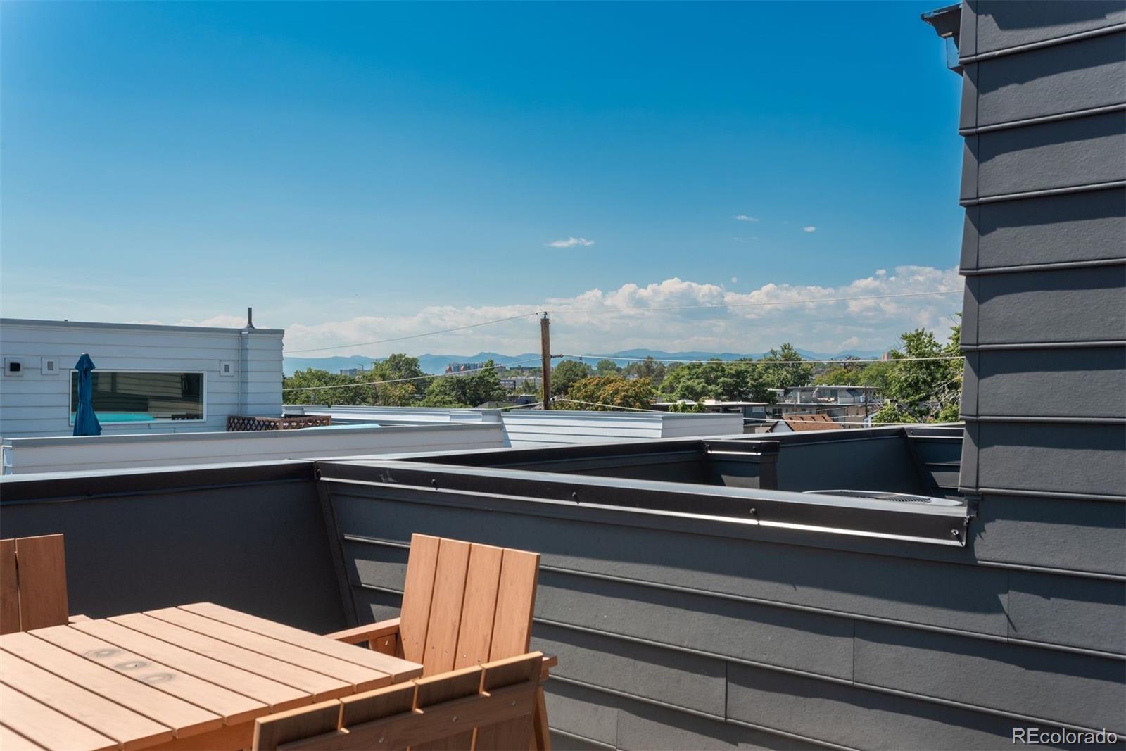 910 West 40th Avenue Denver, CO 80211 - Photo 21 of 33 a view of a chairs and table in a terrace