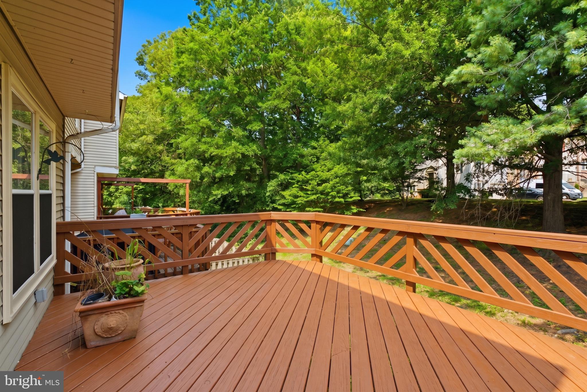 8902 Winding Hollow Way Springfield, VA 22152 - Photo 11 of 34 Outdoor space overlooking green common area.
